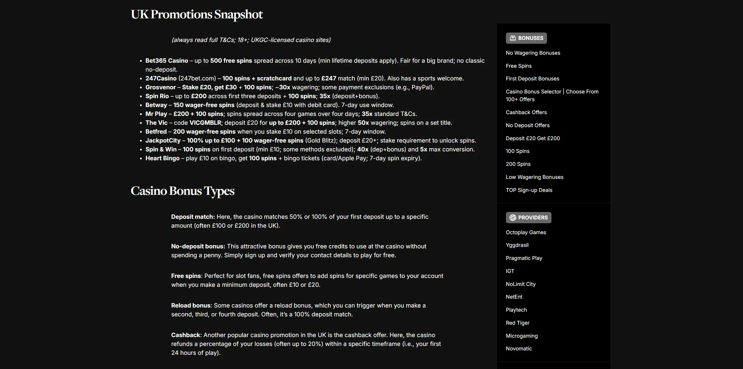 Screenshot of Britishgambler.co.uk - UK Casino Bonus Sites, Promotions & Welcome Offers